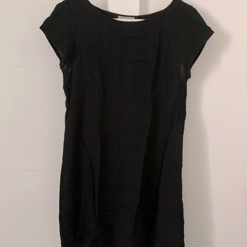 NWOT Rowie little black cotton dress.